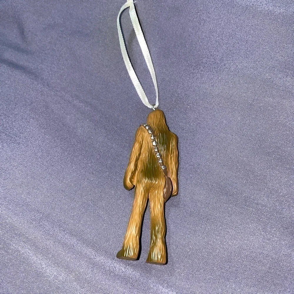 Chewbacca Wookiee Figure Hallmark Star Wars Christmas Ornament - No Box - EUC